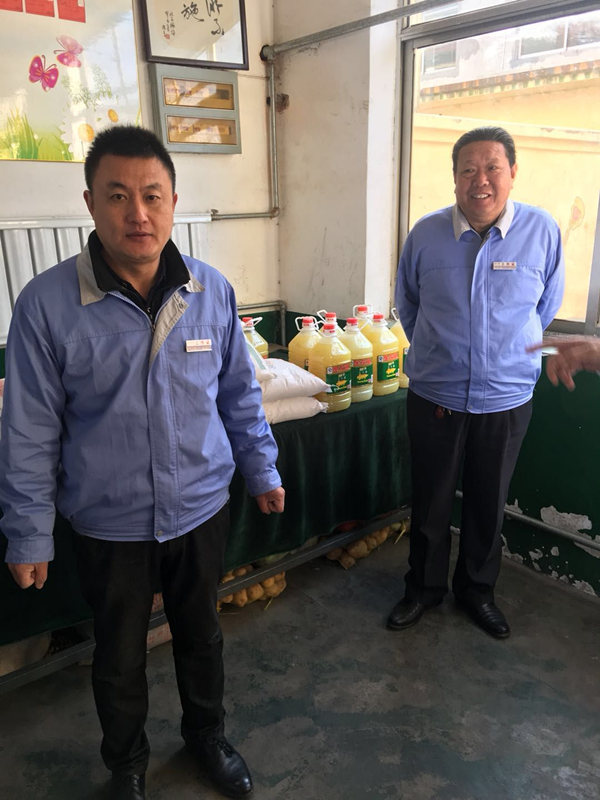 春節(jié)送溫暖，綠田源獻愛心